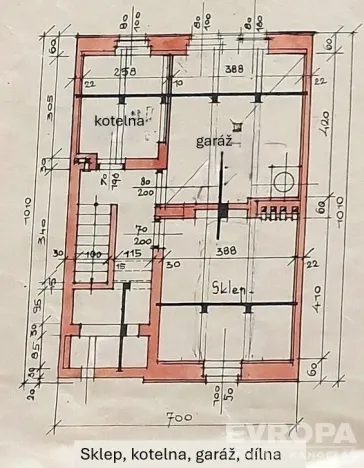 Prodej rodinného domu, Praha - Smíchov, Ke Klimentce, 180 m2