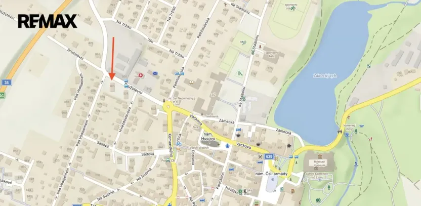 Prodej bytu 2+1, Kamenice nad Lipou, Družstevní, 44 m2