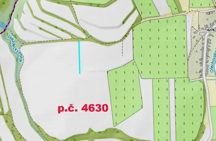 Prodej pole, Ořechov, 10343 m2