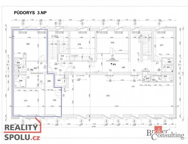 Pronájem kanceláře, Plzeň - Jižní Předměstí, Radobyčická, 66 m2