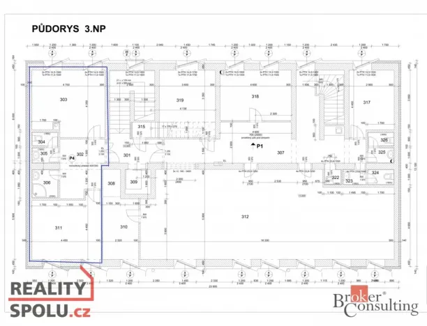 Pronájem kanceláře, Plzeň - Jižní Předměstí, Radobyčická, 54 m2