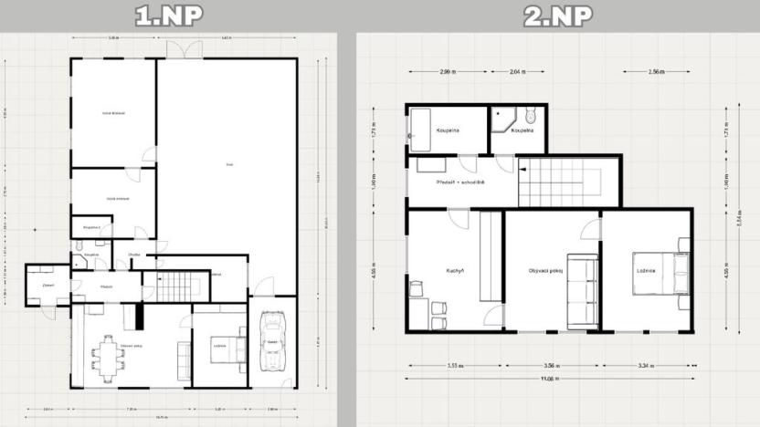 Prodej vícegeneračního domu, Horní Újezd, 228 m2
