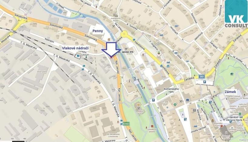 Pronájem obchodního prostoru, Litomyšl, Kpt. Jaroše, 322 m2