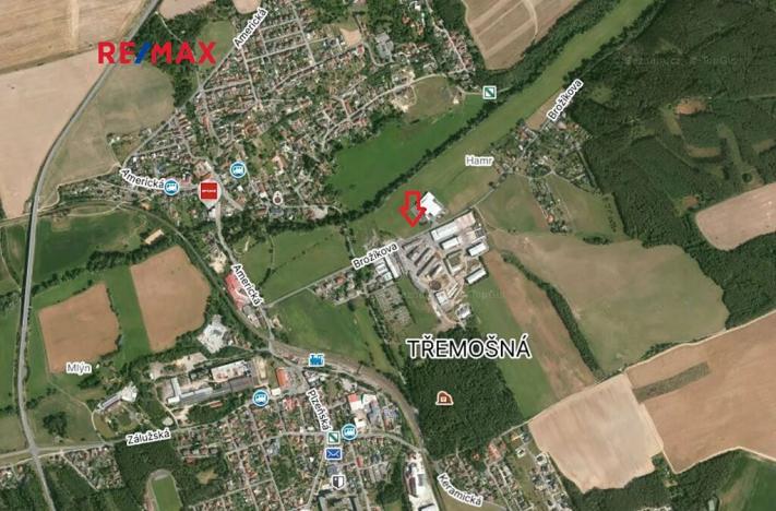 Prodej komerčního pozemku, Třemošná, 883 m2