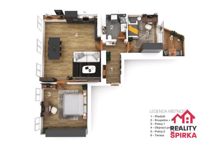 Prodej bytu 3+kk, Lanškroun - Žichlínské Předměstí, Dobrovského, 83 m2