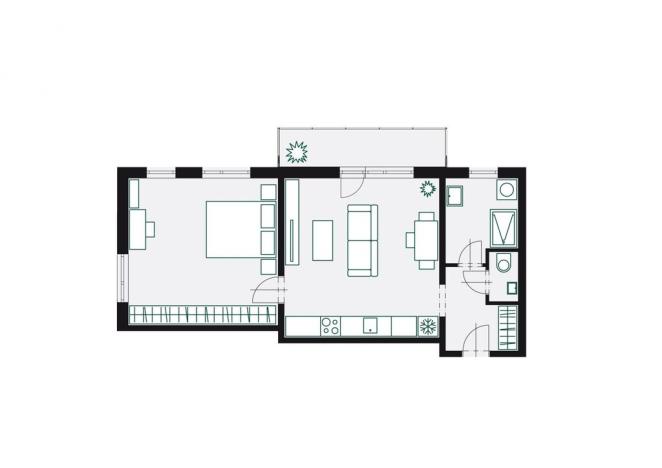 Prodej bytu 2+kk, Ostrava - Poruba, Mongolská, 57 m2