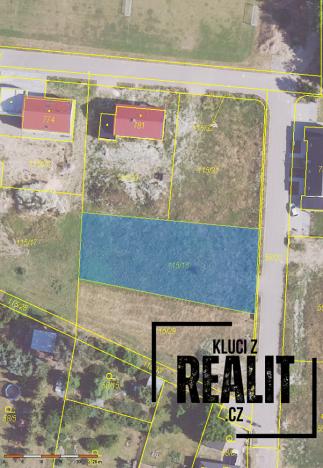 Prodej pozemku, Červený Újezd, U Hřiště, 967 m2