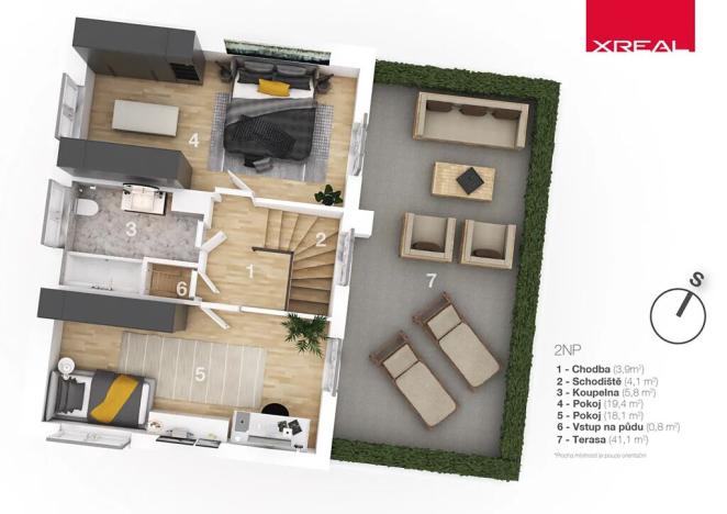 Prodej rodinného domu, Kamenice, Lomená, 157 m2