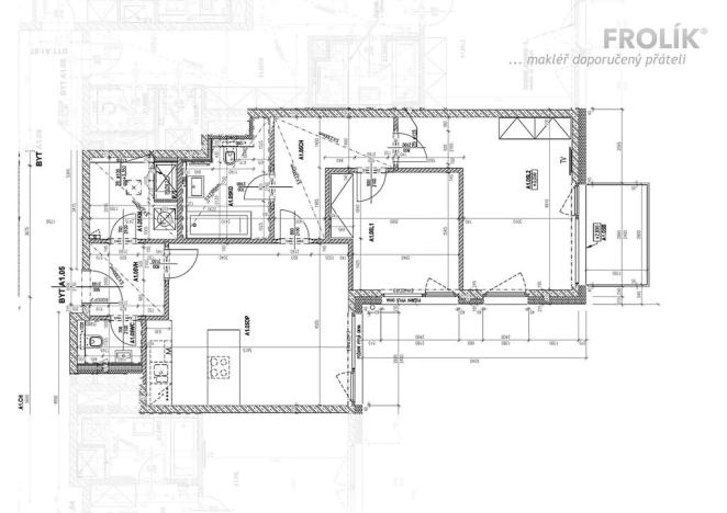 Pronájem bytu 3+kk, Praha - Lysolaje, Lysolajské údolí, 77 m2
