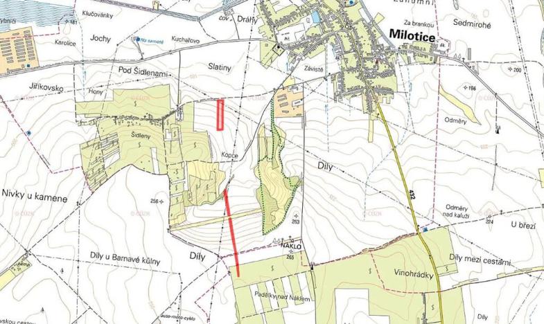 Prodej pole, Milotice, 7763 m2