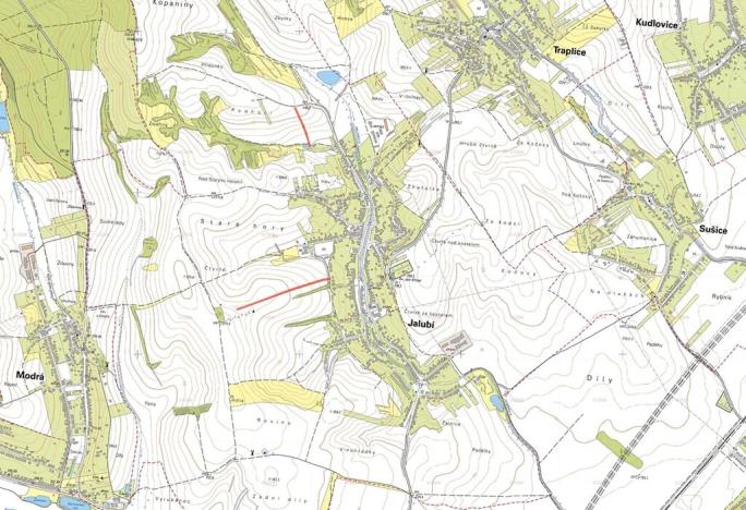 Prodej pole, Jalubí, 3737 m2