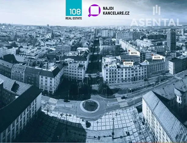 Pronájem kanceláře, Ostrava, Gregorova, 1171 m2