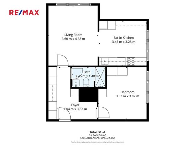 Pronájem bytu 2+kk, Praha - Kamýk, Krhanická, 54 m2