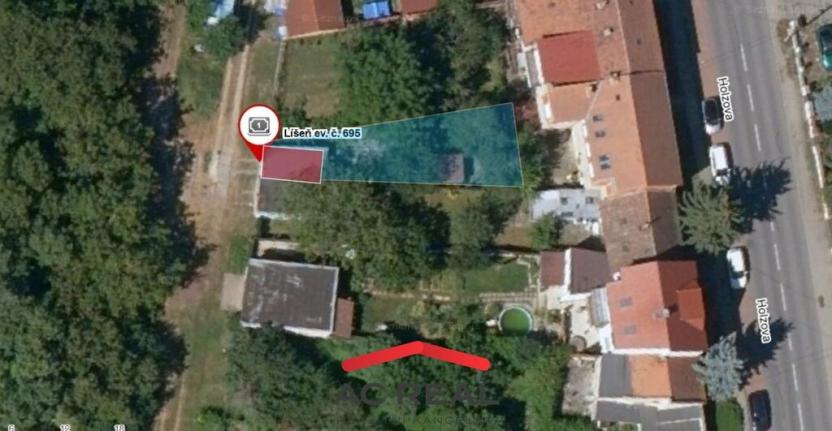 Prodej zahrady, Brno - Líšeň, 193 m2