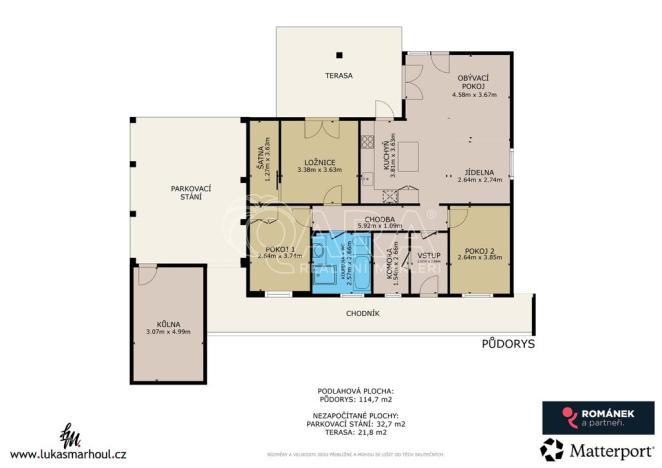 Prodej rodinného domu, Kozojedy, Luční, 120 m2