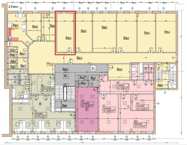 Pronájem kanceláře, Sedliště, 22 m2