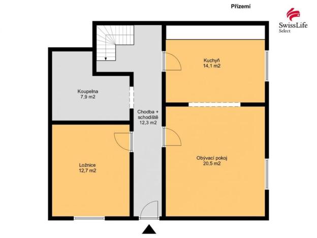 Prodej rodinného domu, Zápy, 130 m2