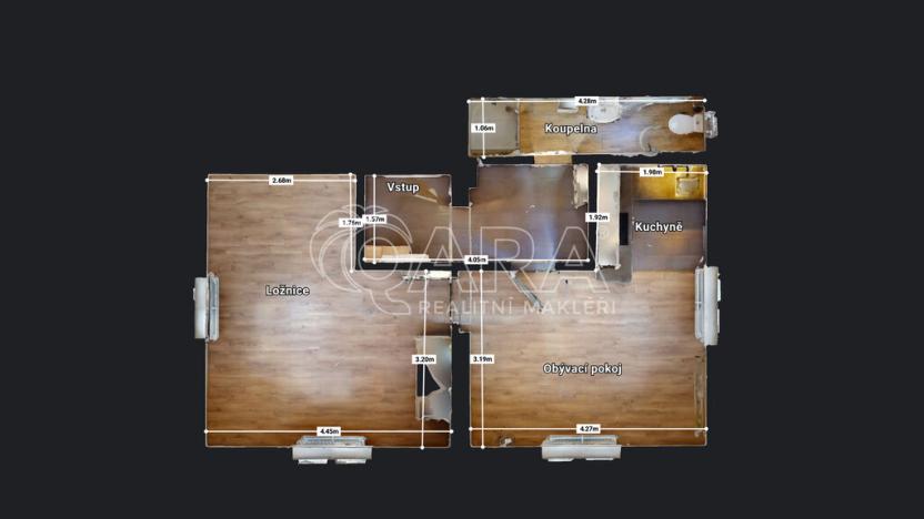 Pronájem bytu 2+kk, Hořovice, Sklenářka, 50 m2