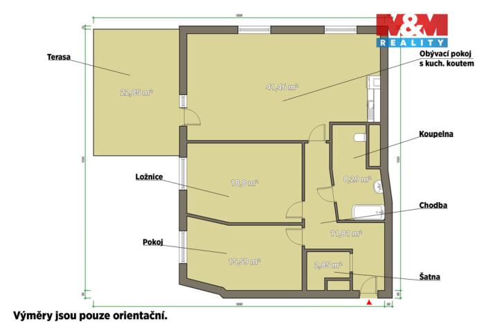 Pronájem bytu 3+kk, Plzeň - Východní Předměstí, Železniční, 96 m2