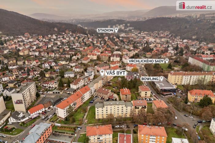 Prodej bytu 2+kk, Ústí nad Labem - Klíše, Klíšská, 41 m2