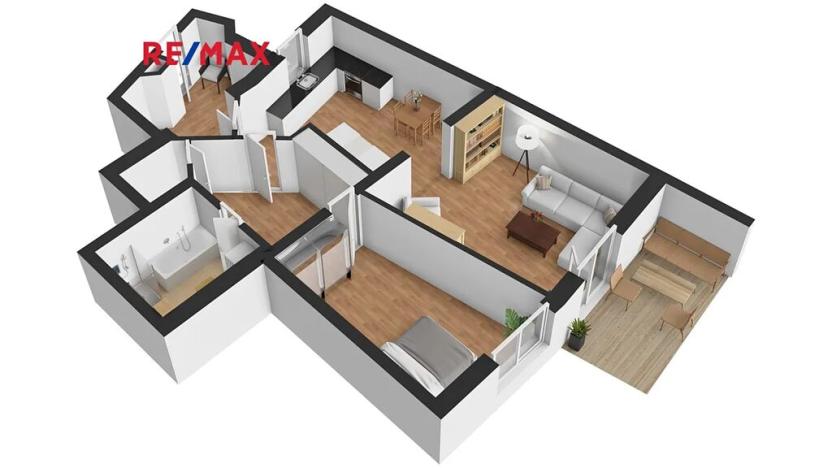 Prodej bytu 2+kk, Praha - Dolní Měcholupy, Za zahradami, 85 m2