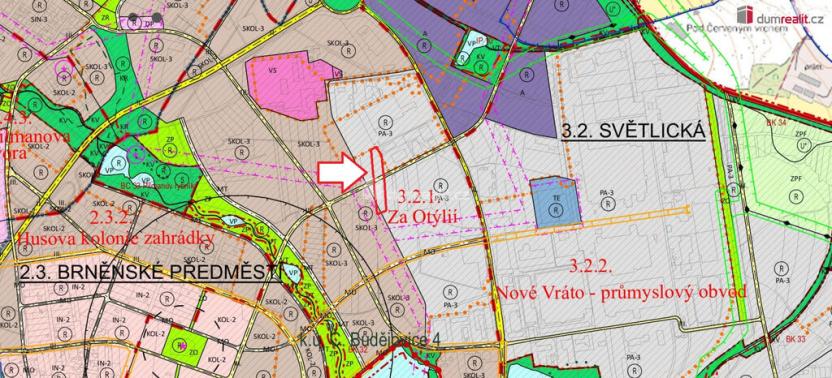 Prodej komerčního pozemku, České Budějovice, Okružní, 5436 m2