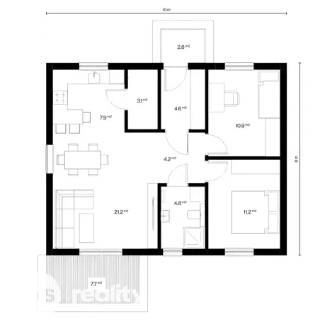 Prodej rodinného domu, Bartošovice - Hukovice, 107 m2