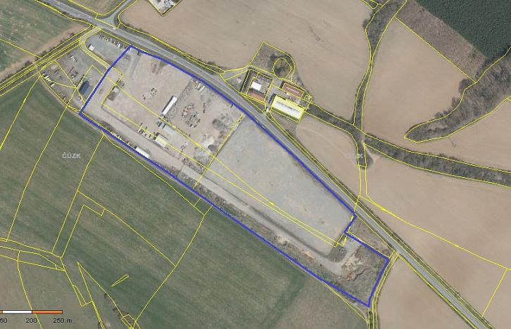 Pronájem komerčního pozemku, Všeruby - Radimovice, 88024 m2