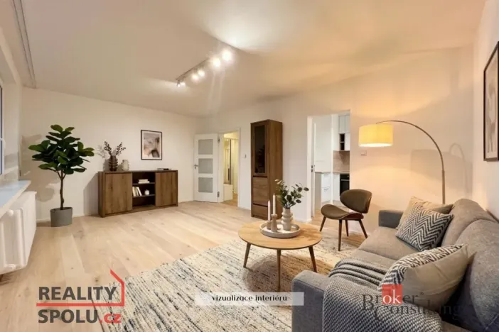 Pronájem bytu 3+1, Praha - Michle, Pod dálnicí, 83 m2