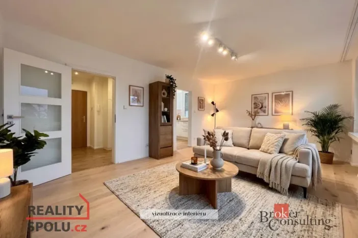 Pronájem bytu 3+1, Praha - Michle, Pod dálnicí, 83 m2