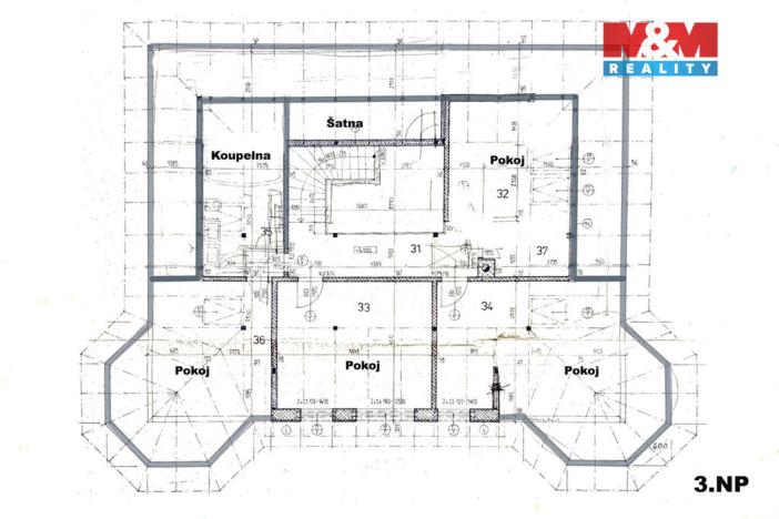 Pronájem rodinného domu, Říčany - Radošovice, Mozartova, 395 m2