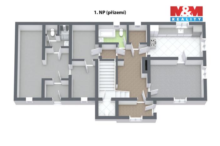 Prodej rodinného domu, Aš - Dolní Paseky, 232 m2