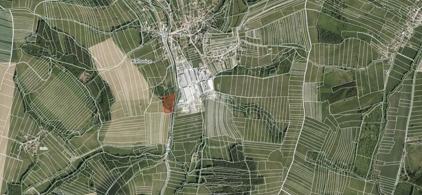 Prodej pole, Kaňovice, 6860 m2