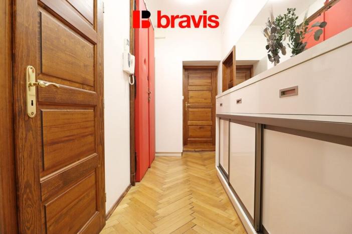 Pronájem bytu 2+kk, Brno - Veveří, Údolní, 54 m2