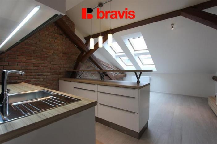 Pronájem bytu 2+kk, Brno - Veveří, Veveří, 45 m2