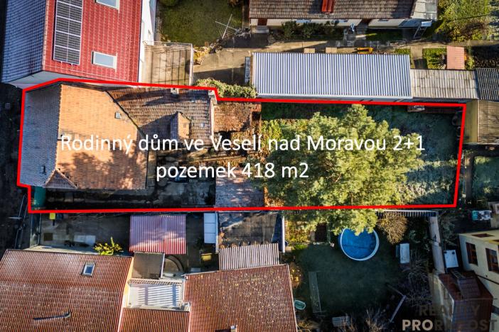 Prodej rodinného domu, Veselí nad Moravou, Palackého, 125 m2