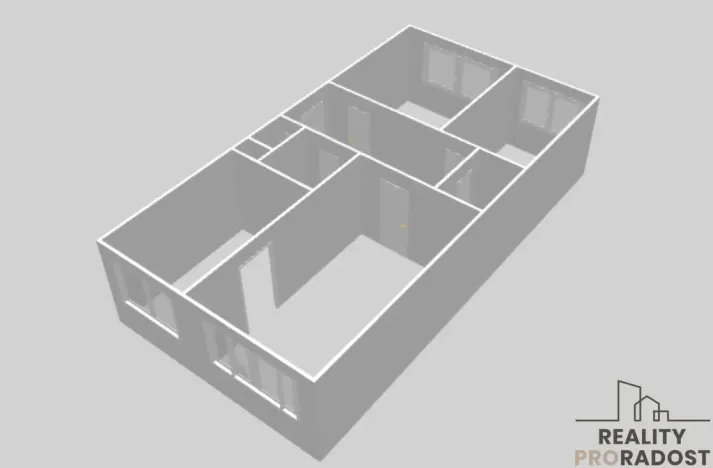 Prodej bytu 3+1, Most, Česká, 61 m2