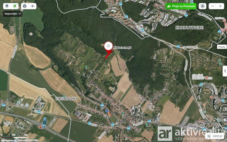 Prodej zahrady, Brno, Jámy, 2116 m2