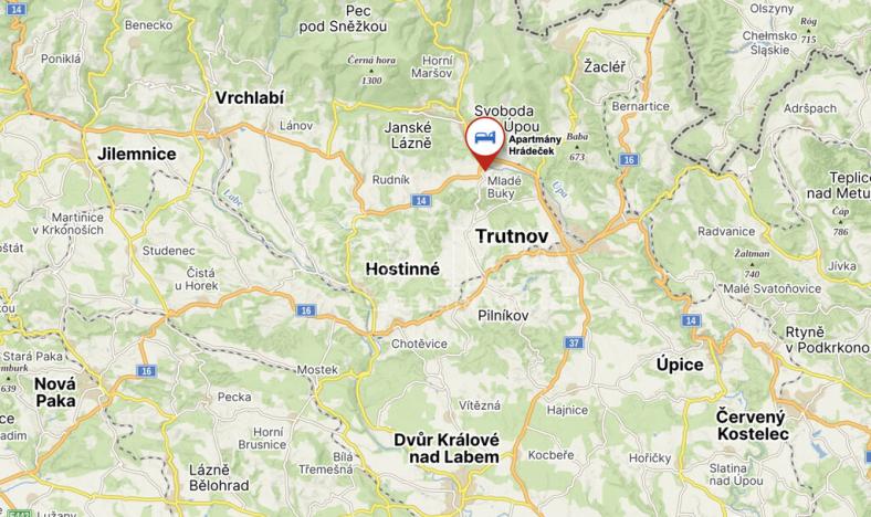 Prodej bytu 2+kk, Mladé Buky, 52 m2