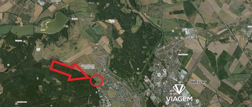 Prodej podílu pozemku pro bydlení, Břeclav, 857 m2