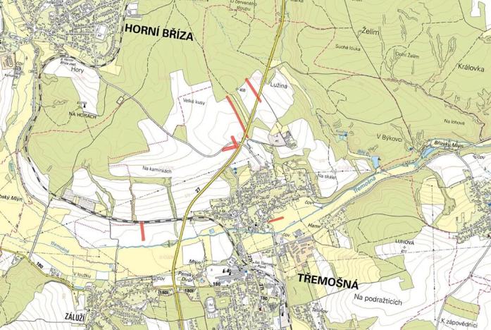 Prodej pole, Třemošná, 17204 m2