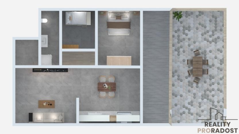 Prodej bytu 3+kk, Martinsicuro,Itálie, 63 m2