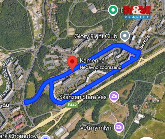 Prodej garáže, Chomutov, 22 m2