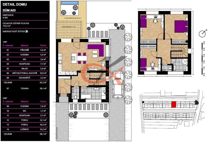 Prodej rodinného domu, Fryšták, 116 m2