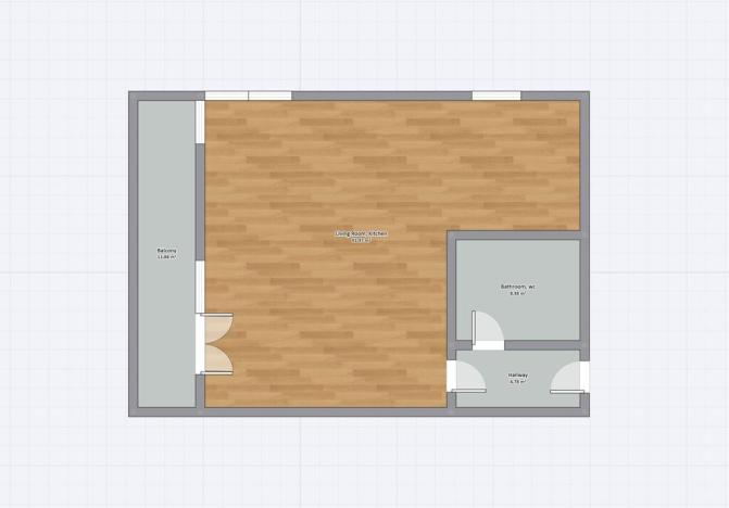 Pronájem bytu 1+kk, Praha - Liboc, Evropská, 56 m2