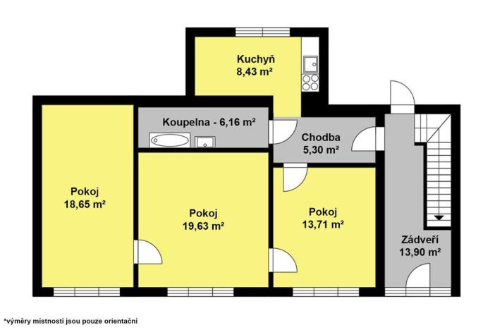 Prodej vícegeneračního domu, Týnec nad Labem, Masarykovo náměstí, 159 m2