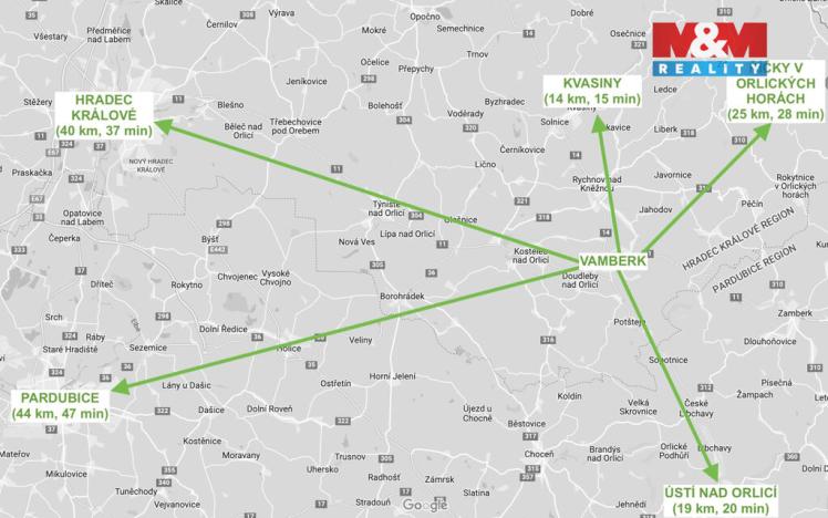 Pronájem bytu 3+1, Vamberk, Struha, 85 m2