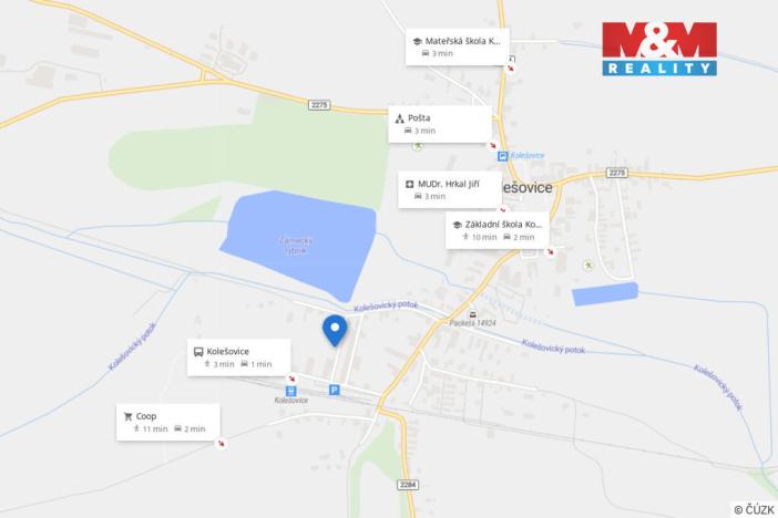 Prodej rodinného domu, Kolešovice, 68 m2