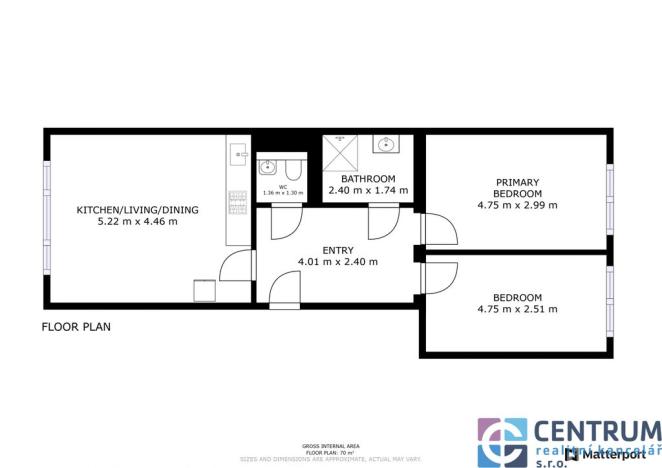 Prodej bytu 3+kk, Žatec, Husova, 68 m2