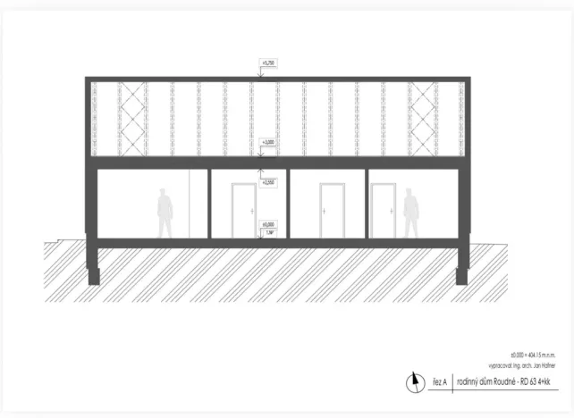 Prodej rodinného domu, Roudné, Žitná, 91 m2